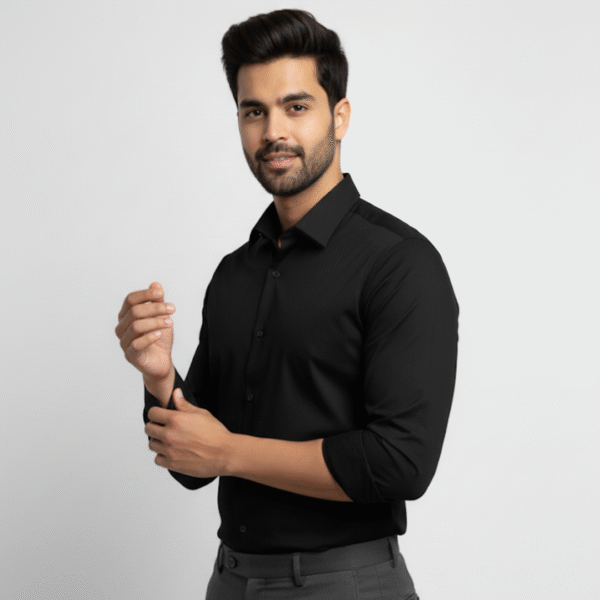 BLACK PREMIUM FORMAL SHIRT