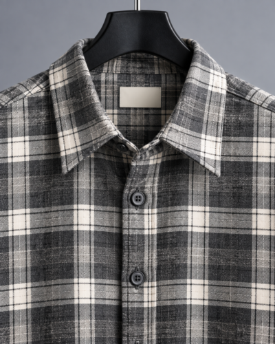 Grey Boxy Check