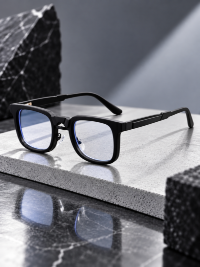 Matte Black Blue-Light Blockers